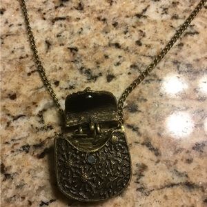 New vintage Small Purse necklace